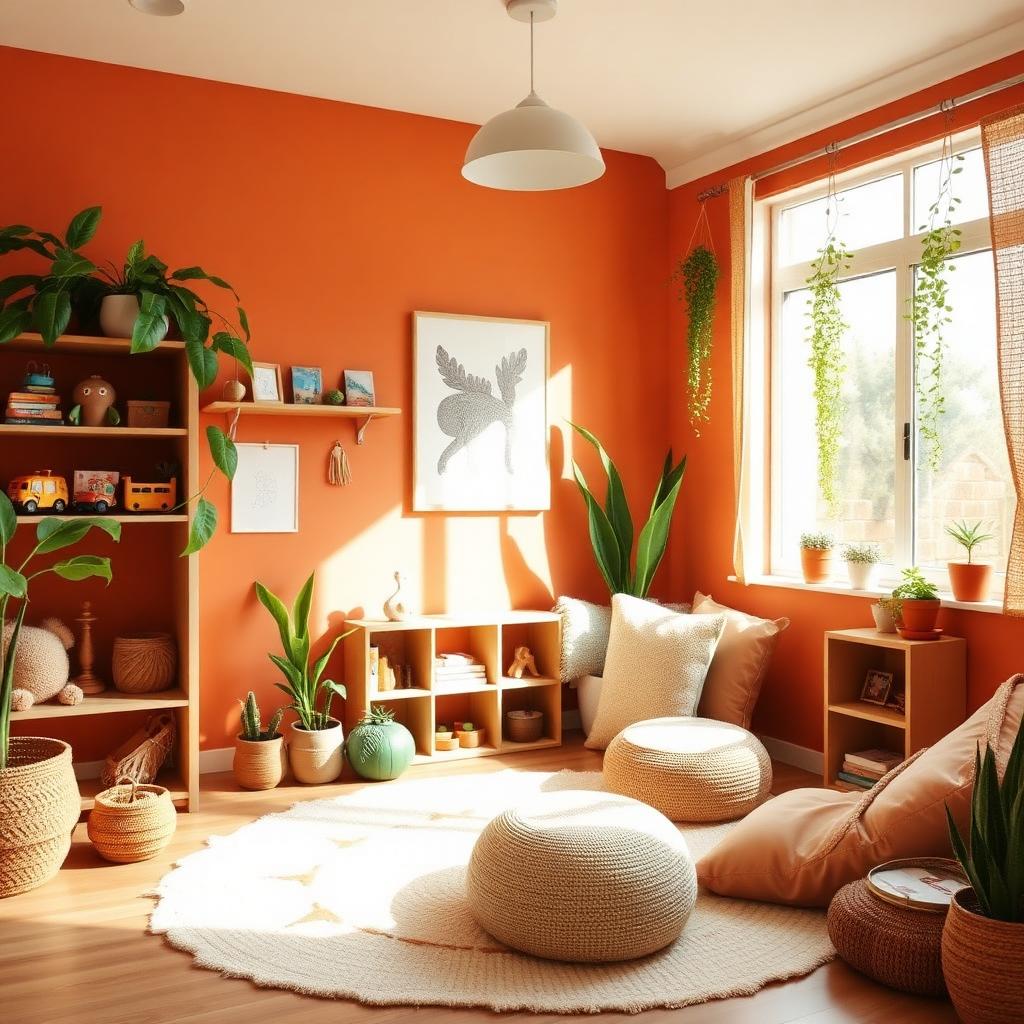 Our cozy playroom