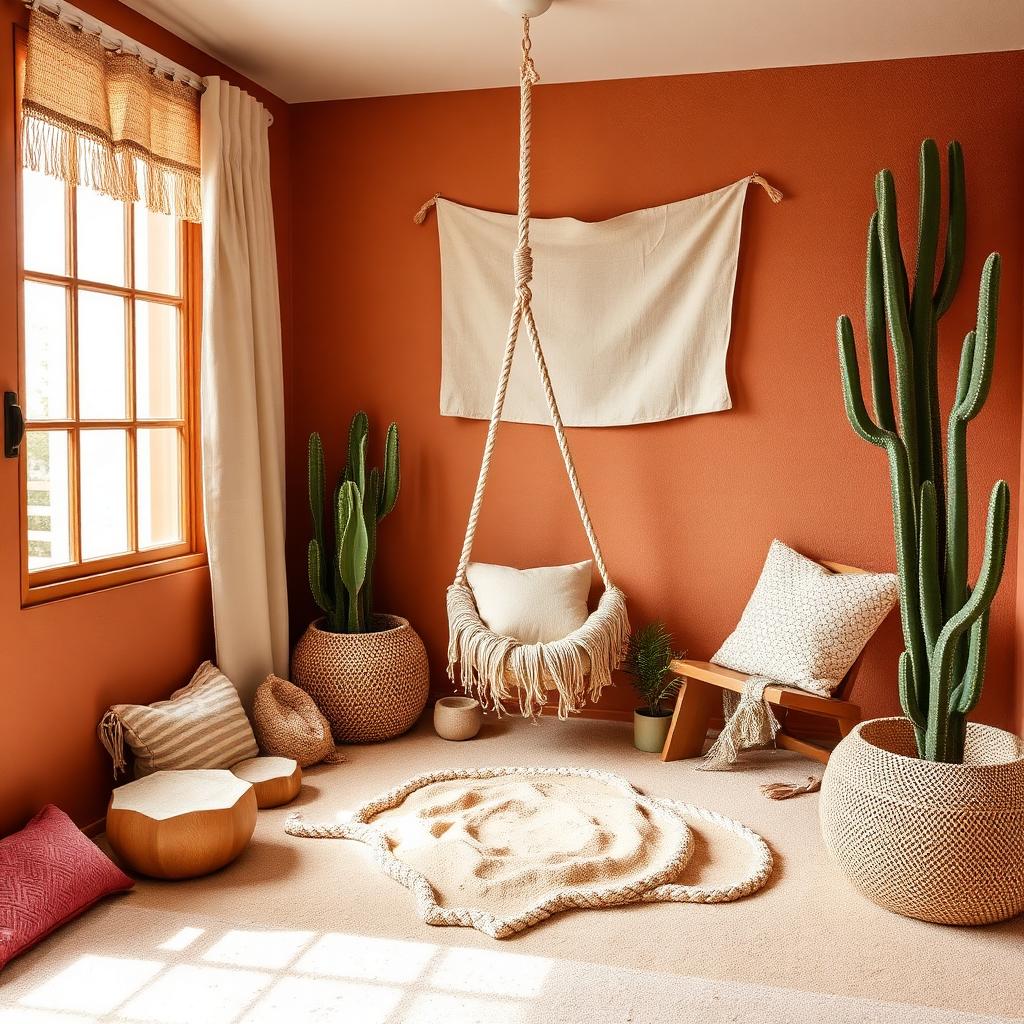 Sensory swing corner